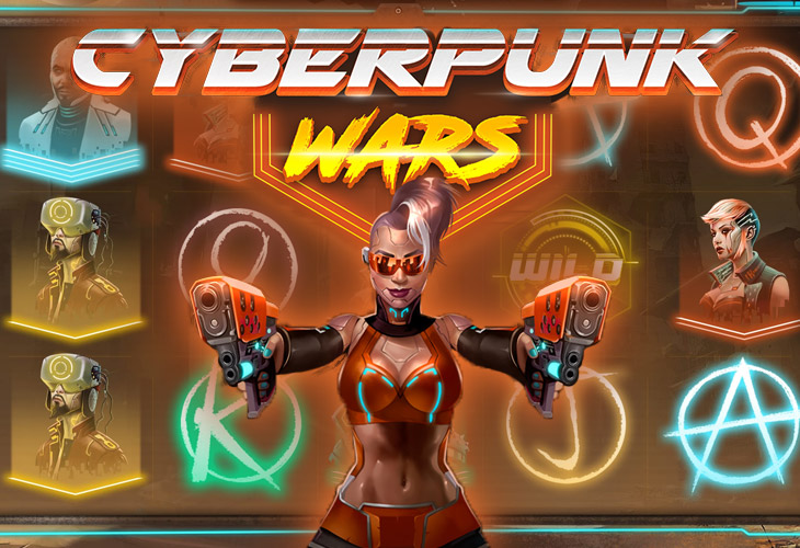 Cyberpunk Wars - Woohoo slot at Buran Casino Casino
