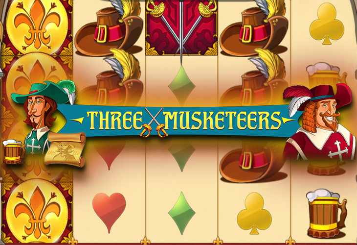 Three Musketeers - Red Tiger Gaming slot at Buran Casino Casino