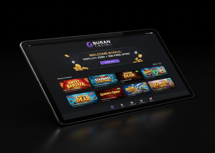 Buran Casino Casinò su tablet